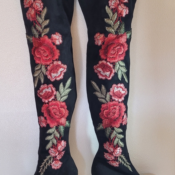 TALL BOOTS.Pair of high heels boots, Tall Boots - Picture 6 of 13